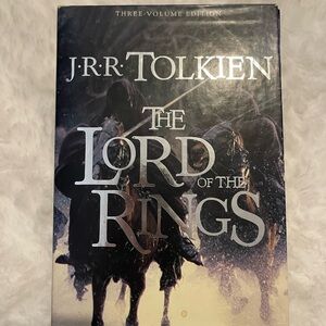 The Lord of the Rings Three-Volume Edition by J.R.R. Tolkien - Black Cover